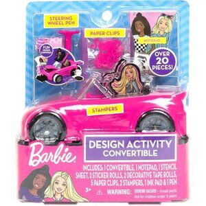 Barbie: Convertible Car - Design Activity Playset by Tara Toys